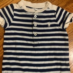 Navy Blue Striped Ralph Lauren Shortall
